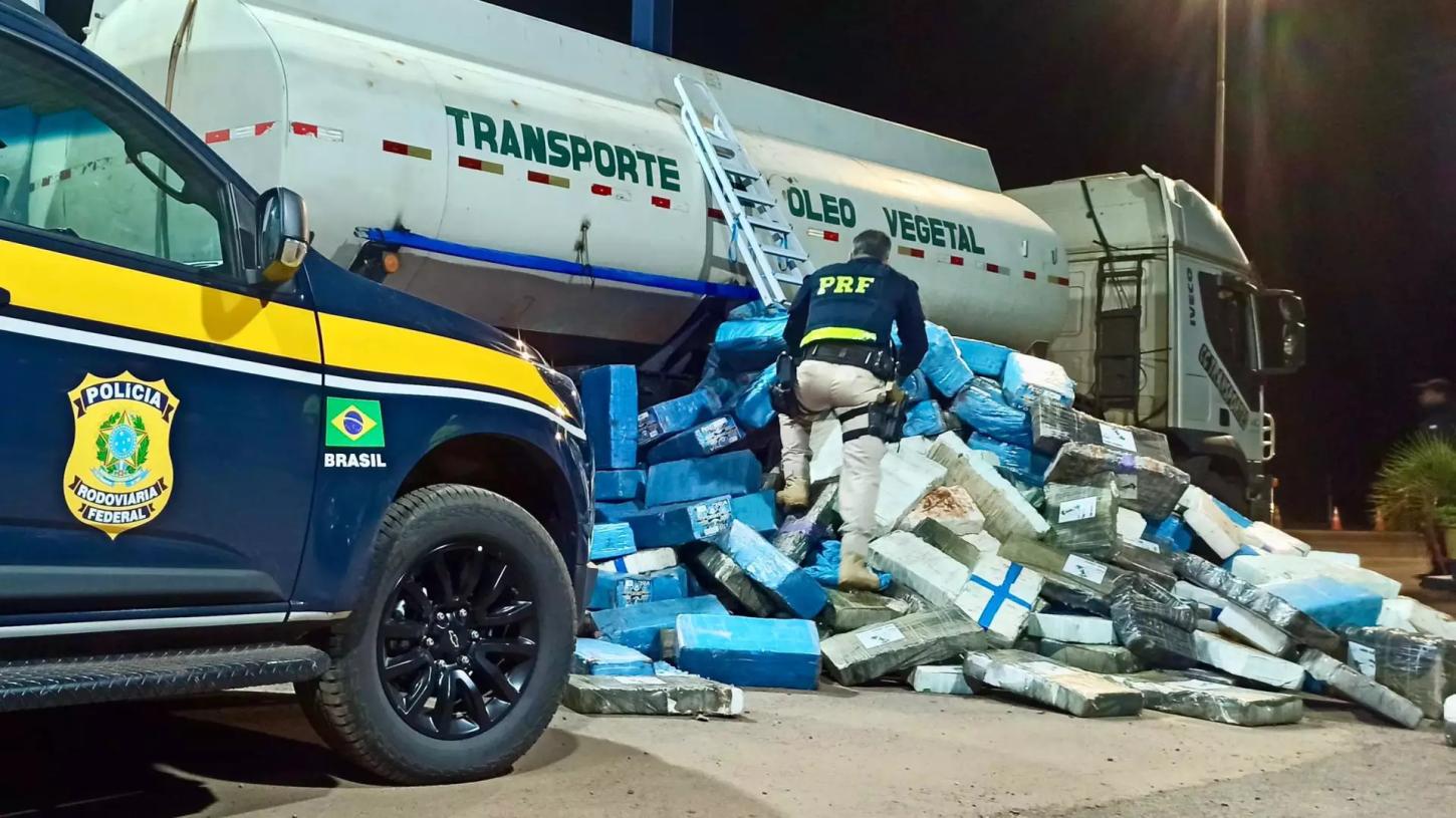 PRF Apreende Quase 30 Toneladas de Drogas no RS em 2024