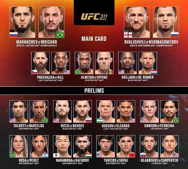 Surpresa no UFC 311