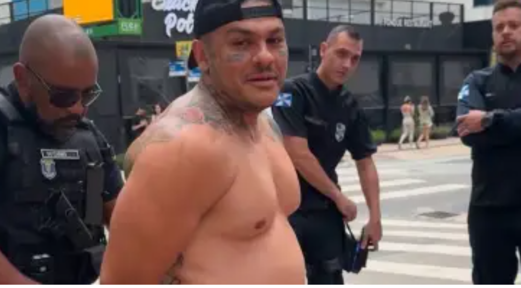 Tiago Toguro é detido em Balneário Camboriú por desacato a agentes de trânsito