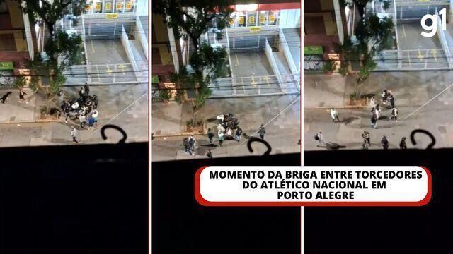 Briga entre torcedores do Atlético Nacional termina com dois mortos em Porto Alegre