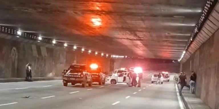 Ataque com Mais de 40 Tiros Interdita Túnel da Conceição em Porto Alegre