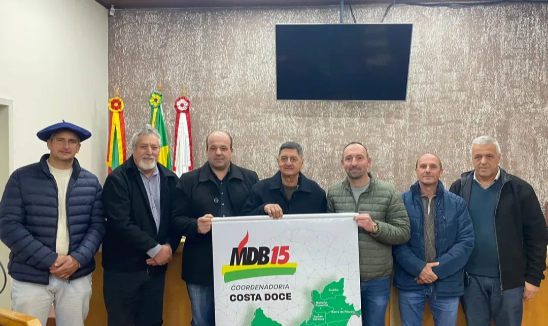 Dalvi Soares é escolhido para compor direção regional do MDB na Costa Doce