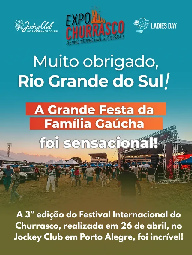 Expochurrasco 2025 se consolida como maior festival de churrasco do Brasil e conquista Selo Verde Carbon Free