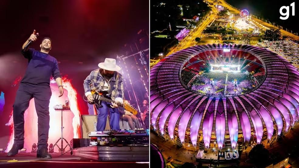 Mais de 70 celulares são furtados em show de Jorge e Mateus em Porto Alegre