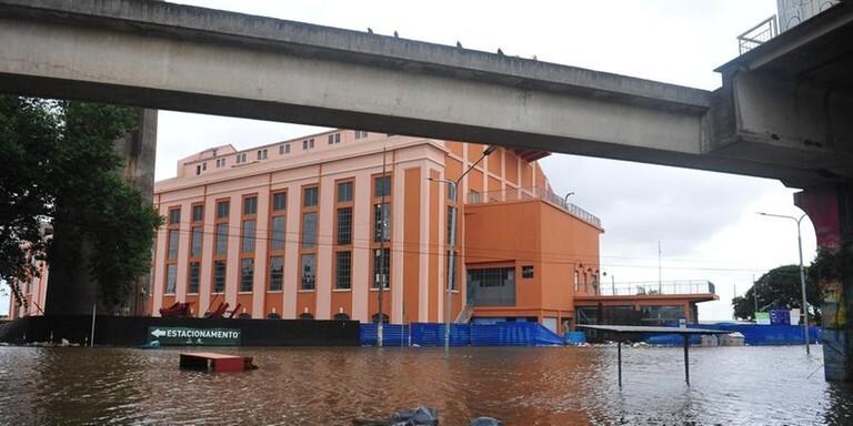 Nova régua no Gasômetro altera referência do nível do Guaíba em Porto Alegre