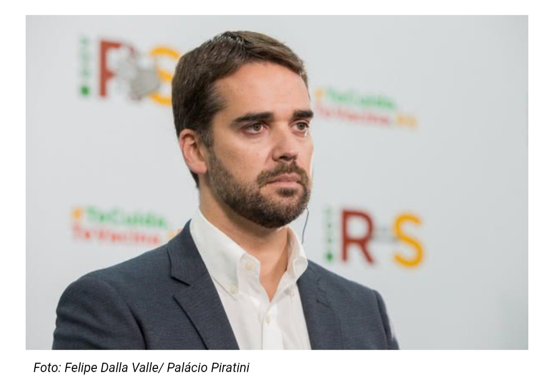 Vereador protocola pedido de impeachment contra Eduardo Leite na Assembleia Legislativa