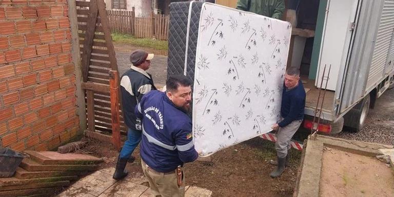 Centro Humanitário de Nova Santa Rita ainda abriga famílias afetadas pelas chuvas