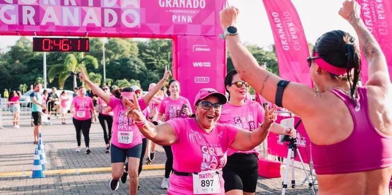 Porto Alegre Recebe Corrida Feminina Inédita da Granado Pink na Orla do Guaíba
