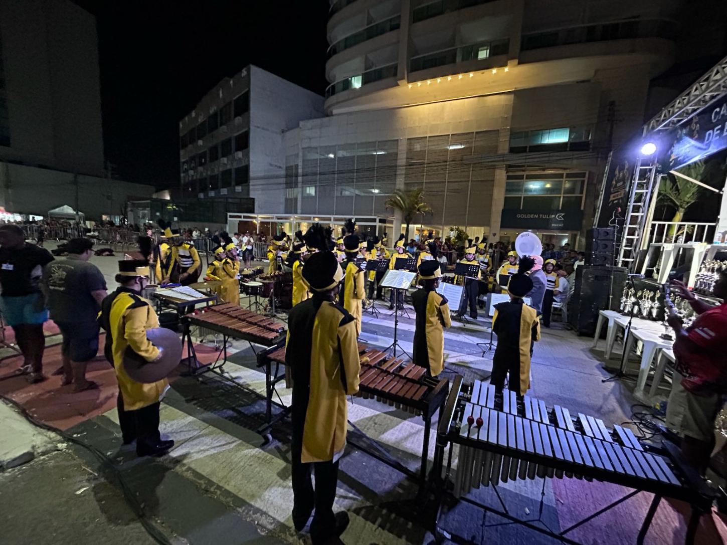 Banda Marcial de Balneário Pinhal conquista vice-campeonato nacional no Rio de Janeiro