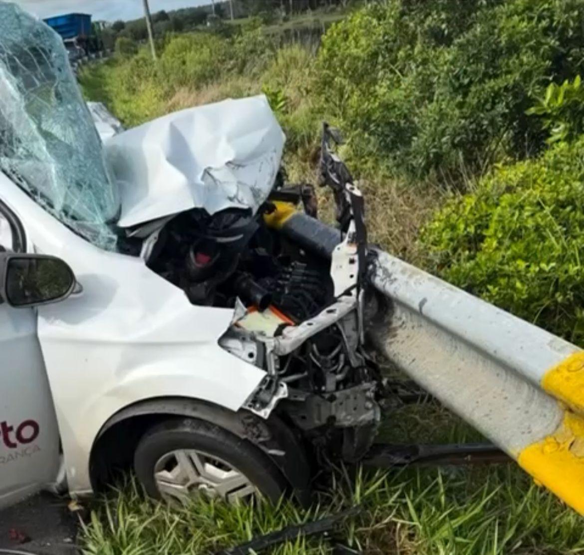 Colisão frontal tira a vida de motorista na Estrada do Mar, em Arroio do Sal