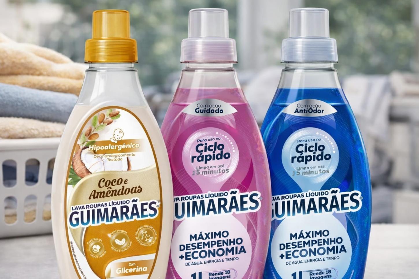 Entre eficiência e sofisticação: Guimarães lança nova geração de lava-roupas