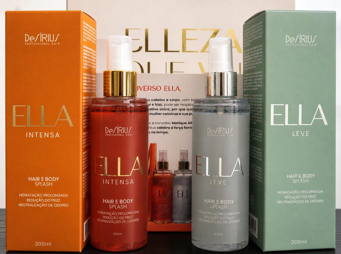 Desírius lança Kit ELLA Hair & Body Splash e conquista o público com proposta de fragrância personalizada e sensorial