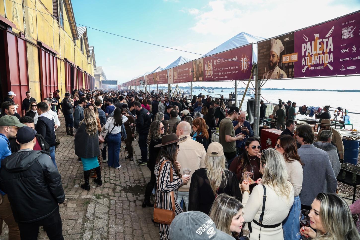 Paleta Atlântida Porto Alegre amplia experiências gastronômicas, musicais e de lazer em edição histórica no Cais Mauá