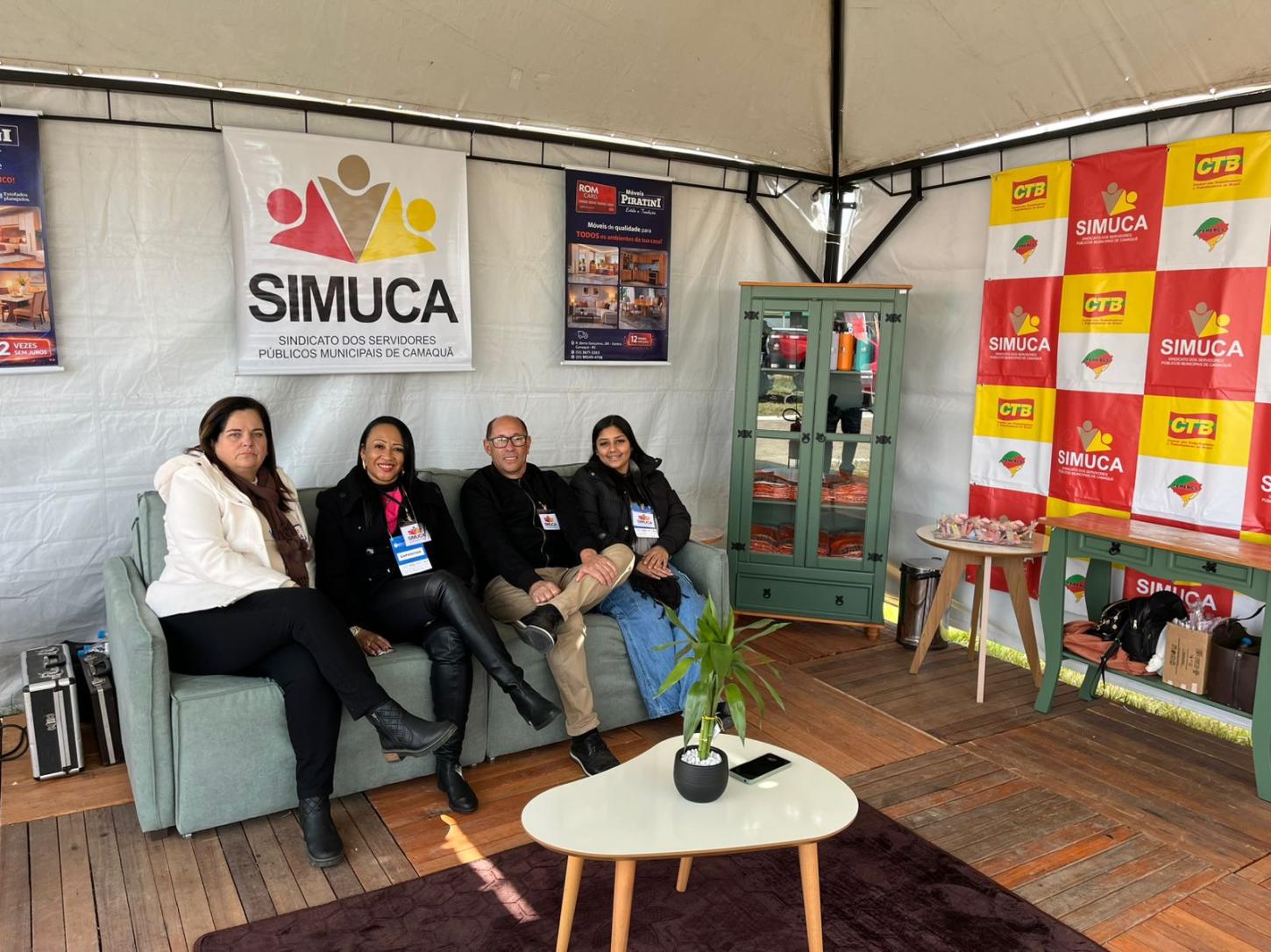 SIMUCA reforça presença institucional na ExpoCamaquã 2026 e destaca valorização dos servidores municipais