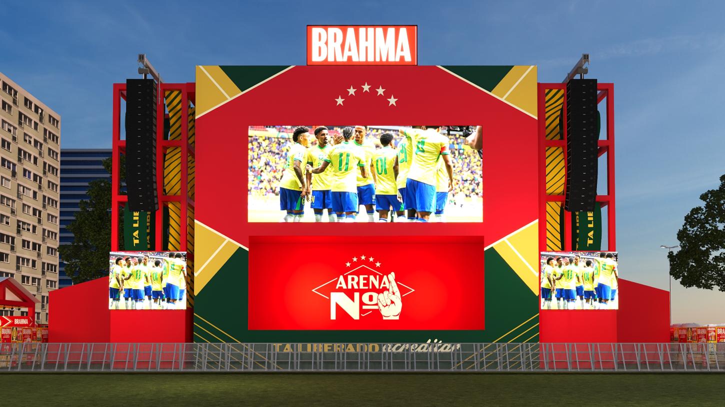 Brasil inicia sua caminhada no mata-mata da Copa do Mundo e Di Propósito comanda a Arena Nº1 em Porto Alegre