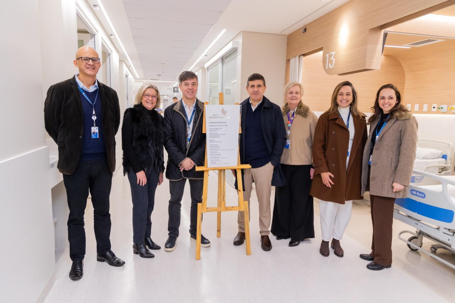    Hospital Moinhos de Vento inaugura novo centro de recuperação após investimento de R$ 18 milhões