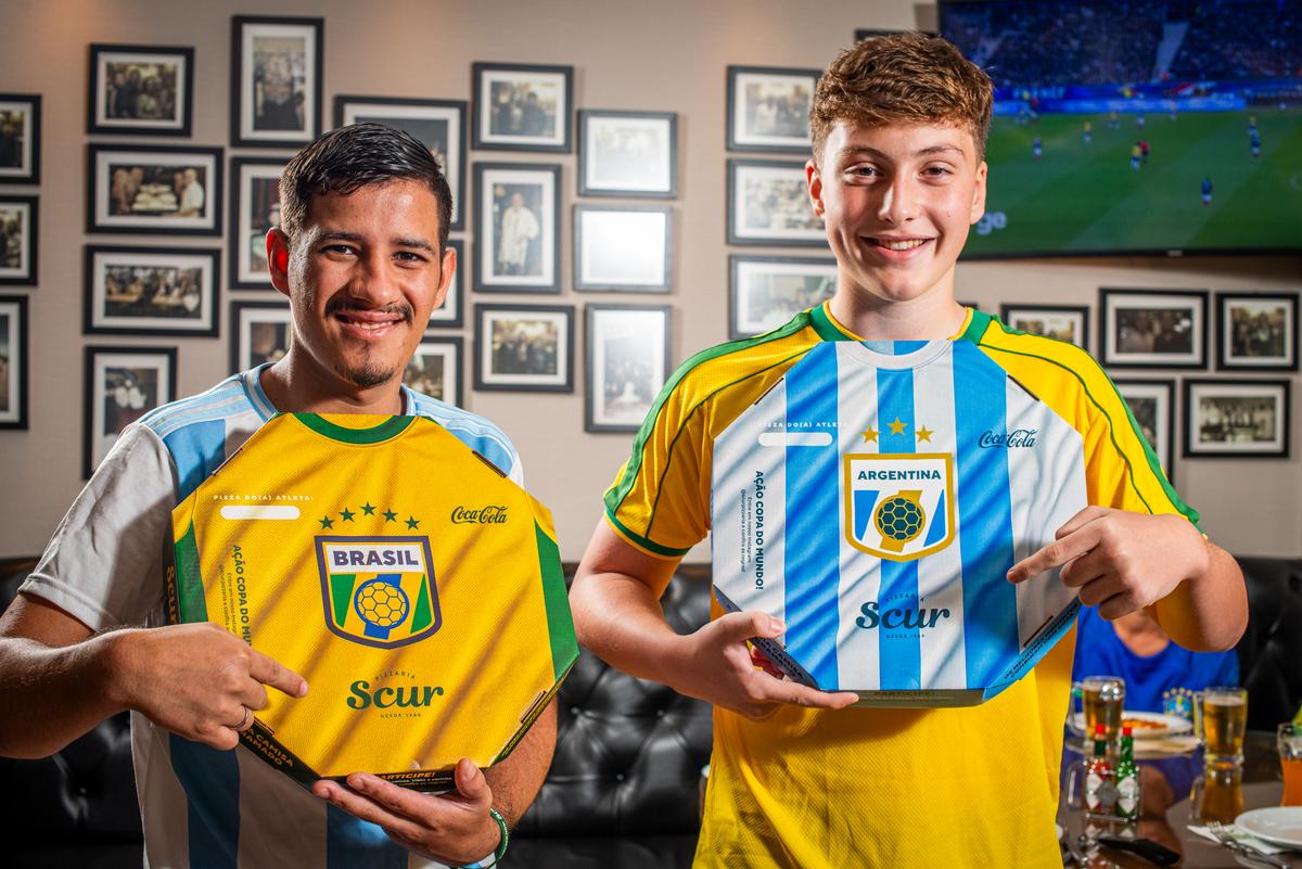 Scur entra no clima da Copa do Mundo com campanha colecionável e rodízio premiado
