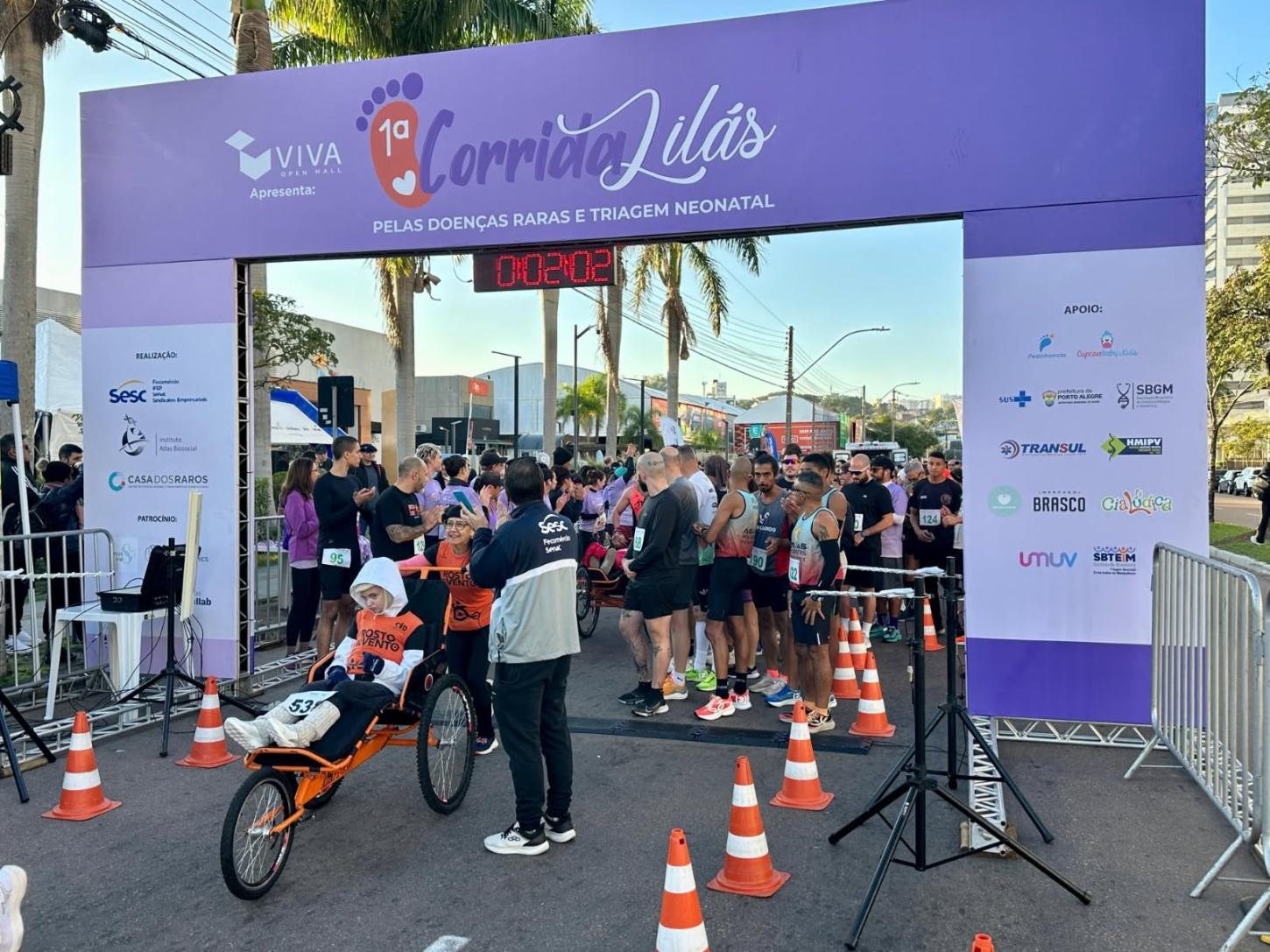 Porto Alegre recebe 2ª Corrida Lilás para ampliar conscientização sobre doenças raras