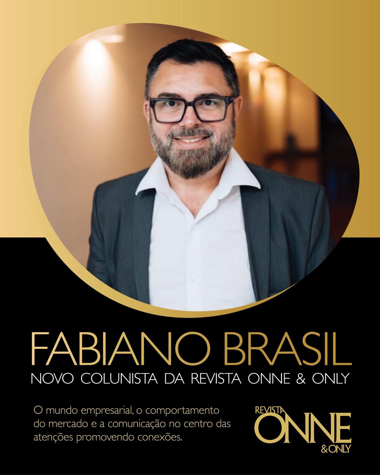 Fabiano Brasil é o novo colunista da Revista Onne