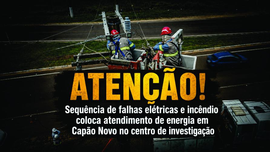 Oscilações de energia antecedem incêndio em comércio de Capão Novo e levantam questionamentos sobre a rede elétrica