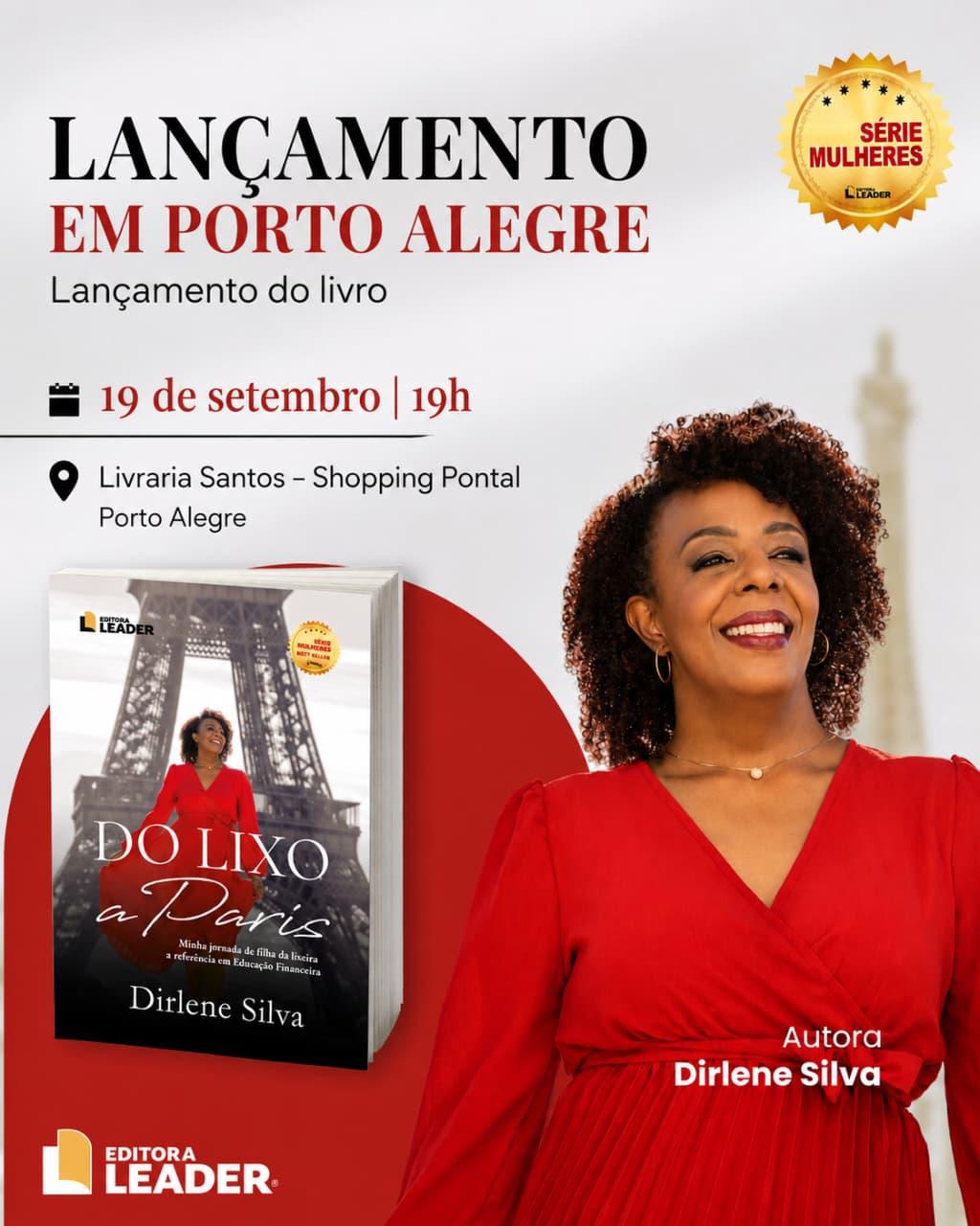 Lançamento do livro "Do lixo a Paris"