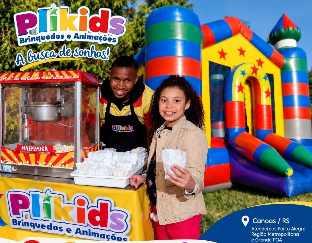 Plikids leva diversão, segurança e entretenimento para festas e eventos no Rio Grande do Sul