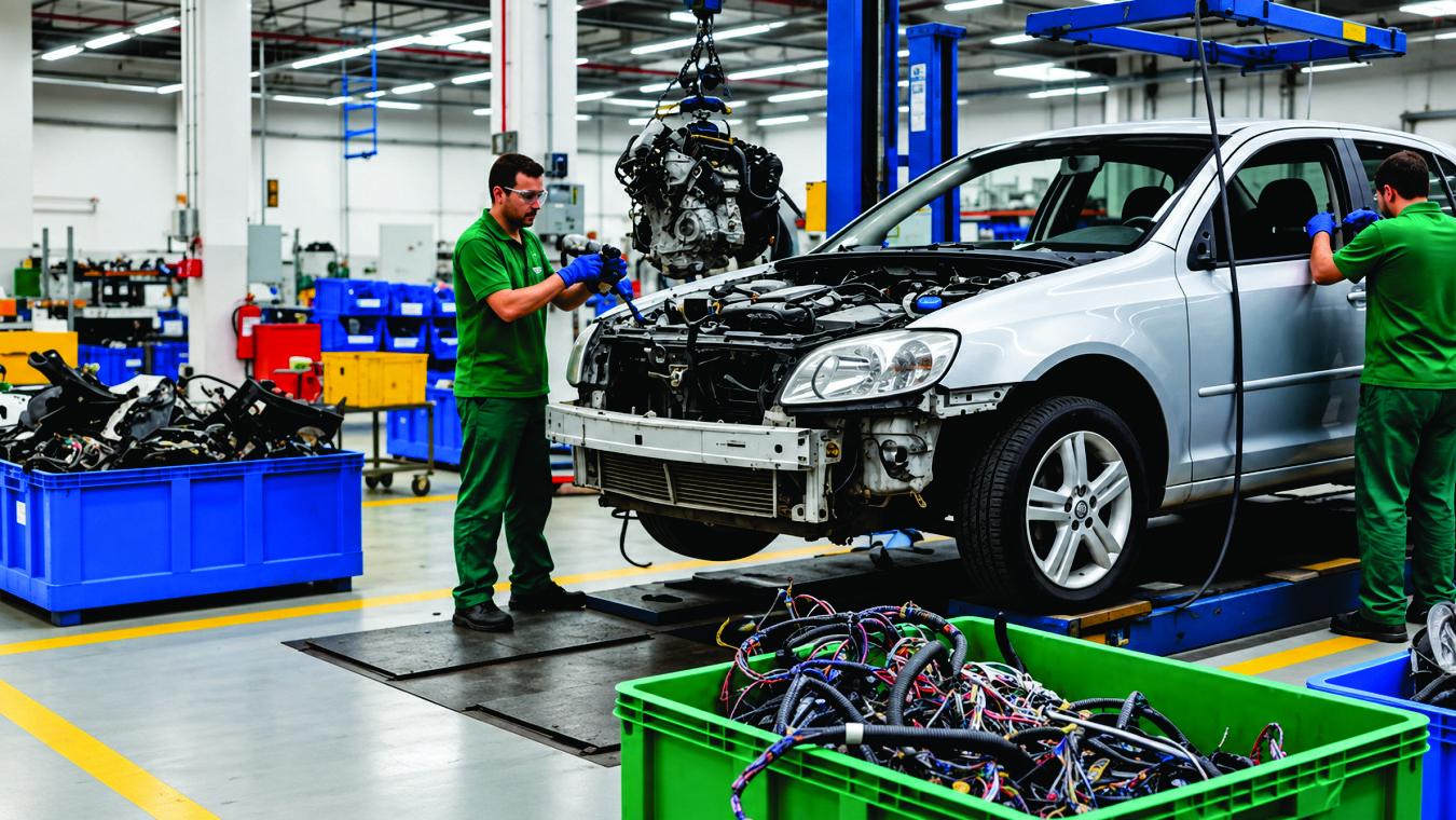 Rastreabilidade emerge como novo desafio para fechar o ciclo da reciclagem automotiva