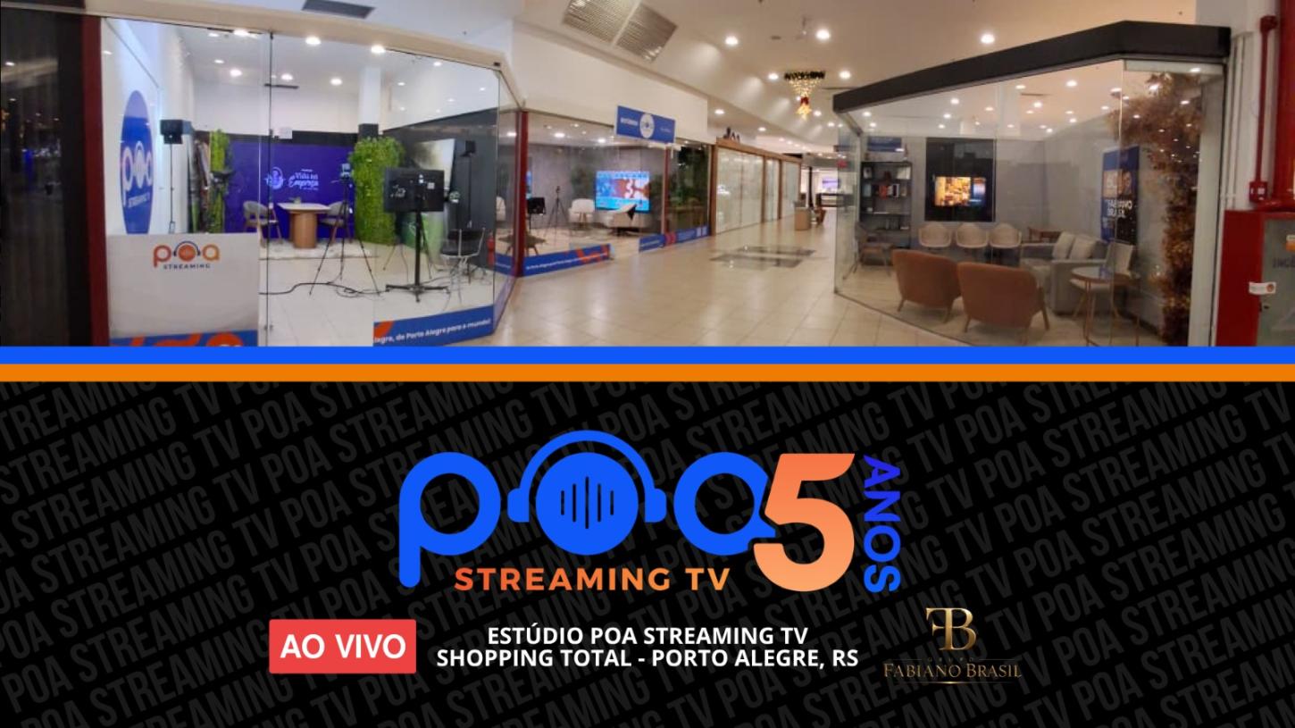 POA Streaming TV abre os bastidores da televisão ao público com câmera ao vivo 24 horas no YouTube