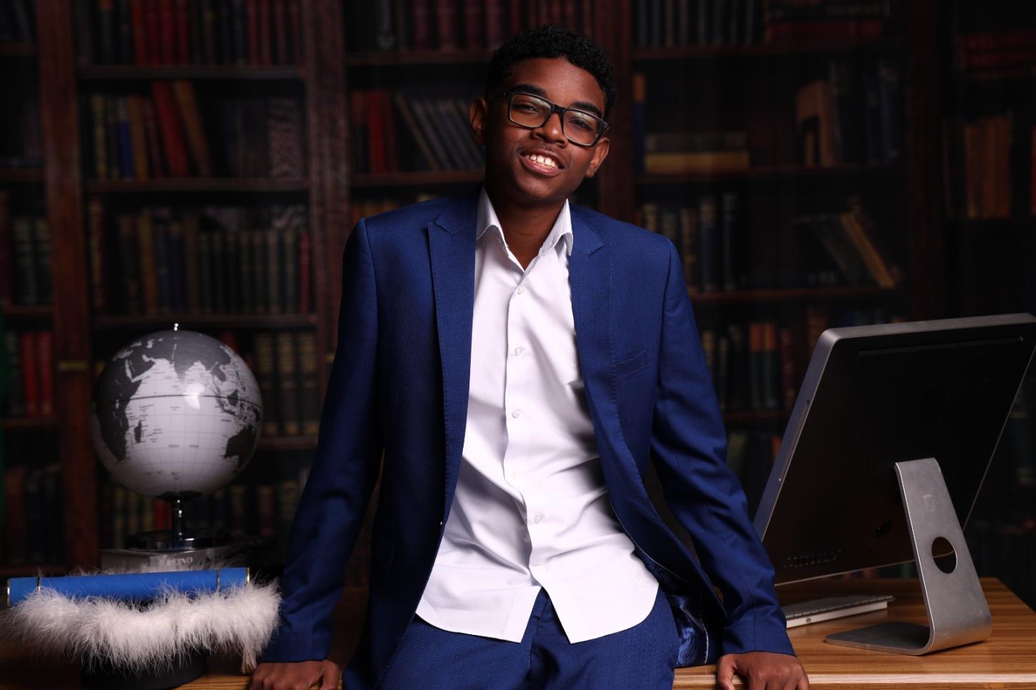 Estudante e modelo Pedro Martins Gonçalves