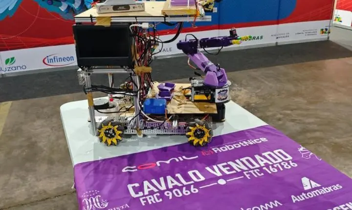 Estudantes maristas representarão o Brasil em mundial de robótica na Coreia do Sul