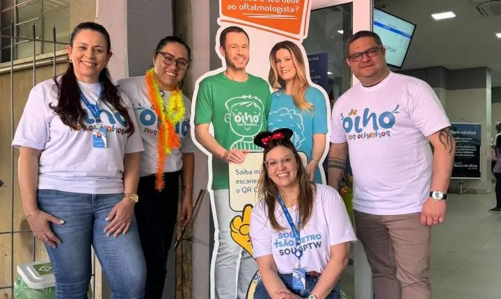Mutirão atende 200 crianças e reforça a importância dos cuidados com a visão desde cedo