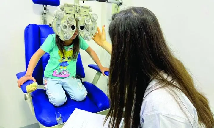 Mutirão atende 200 crianças e reforça a importância dos cuidados com a visão desde cedo