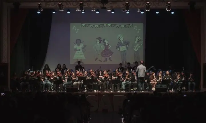 Orquestra Rosariense leva música e emoção à programação do Dia do Abraço na Santa Casa de Porto Alegre