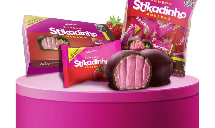 Stikadinho ganha versão bombom e transforma clássico de 50 anos em nova experiência de consumo